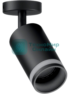 Светильник Feron ML231 ДБО GU10 без лампы наклонный черный