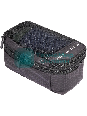 Органайзер для путешествий Piquadro AC6372TA/N SMALL, 190х100х90мм, полиэстер, черный