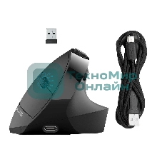 Мышь беспроводная Jlab JBuds Ergonomic с функцией подзарядки, Link USB- A