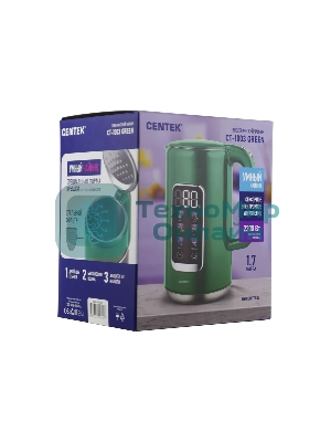 Чайник электрический Centek CT-1003 Green