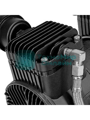 Компрессор безмасляный малошумный Denzel DLP-1500/50, 1,5 кВт, 50 л, 2850 об/мин, 250 л/мин