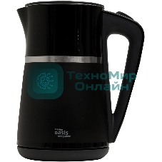 Чайник электрический Oasis K-4SPB черный 1.7 л 2200 Вт