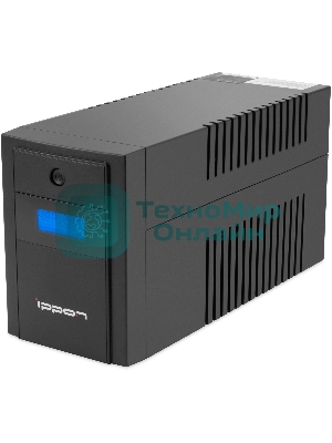 Источник бесперебойного питания Ippon Back Basic 1200 LCD Euro 720Вт 1200ВА черный