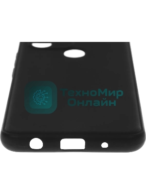 Чехол (клип-кейс) BoraSCO для Xiaomi Redmi A1+ Silicone Case черный (70938)