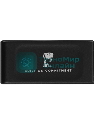 Внешний SSD Kingston XS1000, 1TB, USB 3.2 Gen 2 Type-C, R/W 1050/1000, черный