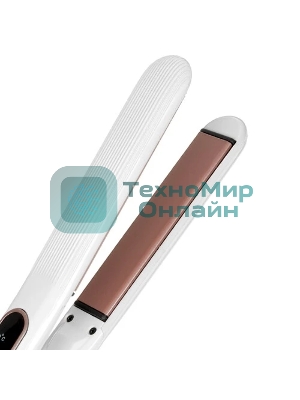 Выпрямитель для волос Atlanta ATH-6741 белый, 25 мм, 230 °C, 6 режимов