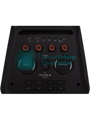 Минисистема SUPRA SMB-820 черный 550Вт FM USB BT SD