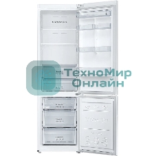 Холодильник Samsung RB37A5200WW/WT белый двухкамерный 269/98л морозилка снизу, No Frost