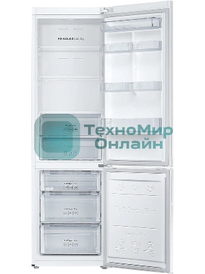 Холодильник Samsung RB37A5200WW/WT белый двухкамерный 269/98л морозилка снизу, No Frost