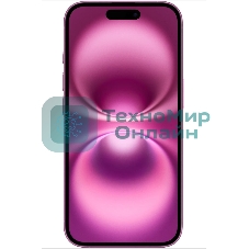 Смартфон Apple iPhone 16, 8/256Gb, розовый