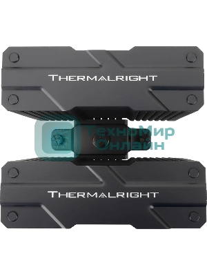 Устройство охлаждения(кулер) Thermalright Peerless Assassin 120 Soc-AM5/AM4/1151/1200/1700 черный 4-pin 25.6dB Al+Cu 750gr Ret (PA120-BLACK)