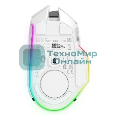 Мышь беспроводная/проводная Razer Basilisk V3 Pro 35K белый, 35000 dpi, радиоканал, Bluetooth, USB, кнопки - 11