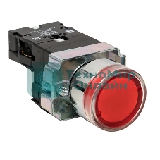 Кнопка BA42 с подсветкой 24В красн. NC PROxima EKF xb2-bw42-24