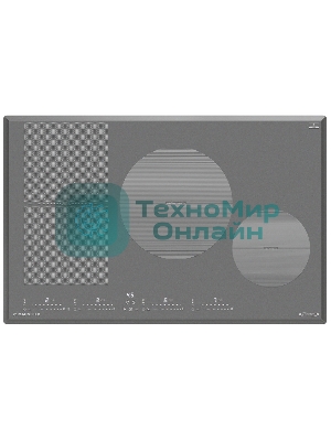 Индукционная варочная панель Maunfeld CVI804SFLGR Inverter серый