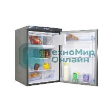 Холодильник DON R-405 G графит зеркальный однокамерный 120/18л морозилка сверху