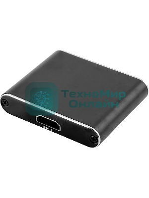 Переключатель аудио-видео Digma HDMI (f)/HDMI (f)/HDMI (f) черный (D-HSW-V2.0X2)