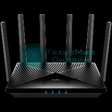 Маршрутизатор Cudy APP BE6500 2.5G Dual Band Wi-Fi 7 Mesh Router, Chipset Broadcom, 802.11be/ax/ac/a/b/g/n, 5764Mbps at 5GHz + 688Mbps at 2.4GHz, 1 x 2.5Gbps WAN Port, 4 x 10/100/1000Mbps Ports, 6 x 5dBi fixed antennas, WiFi router/AP/Repeater/WISP Mode, PPTP/L2TP/OpenVPN/WireGuard, MLO, MU-MIMO, Guest network, WPS, DDNS, IPv6, IPTV, WOL, WPA3, TR069/TR098/TR111/TR181