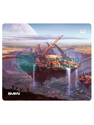 Игровой коврик для мыши (230 х 200 х 2 мм, ткань, резина) SVEN MP-G03S Island