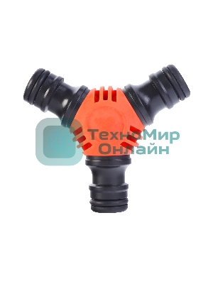 Соединитель-тройник PWCP 3 PATRIOT садовый, ABS+TPR