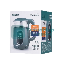 Чайник электрический CENTEK CT-0052 Green