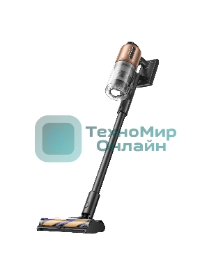 Пылесос вертикальный Dreame Cordless Vacuum Cleaner Z20AquaCycle Station черный/золотистый, питание от аккумулятора, 250 Вт, уборка влажная/сухая, пылесборник 0.6 л