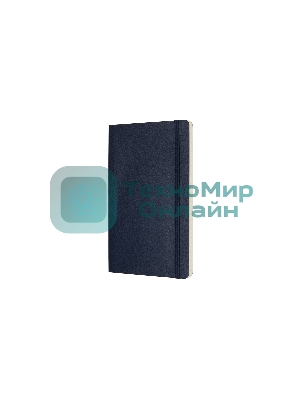 Блокнот Moleskine CLASSIC SOFT QP616B20 Large 130х210 мм, 192 страниц, линейка, мягкая обложка, синий сапфир