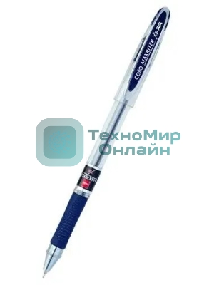 Ручка шариковая Cello MAXRITER XS, d=0.7мм, сменный стержень, линия 0.5мм, резиновая манжета, чернила пониженной вязкости, синий