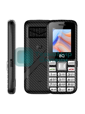 Мобильный телефон BQ 1860 Gem черный (без СЗУ в комплекте)