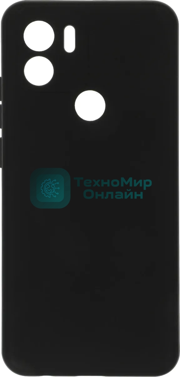 Чехол (клип-кейс) BoraSCO для Xiaomi Redmi A1+ Silicone Case черный (70938)