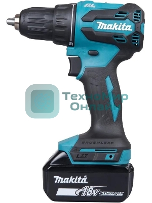 Дрель-шуруповерт Makita DDF490SFJ 12, 18 В, 3 Ач, 50 Нм, бесщеточный