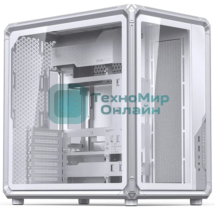 Корпус Jonsbo X400, Midi-Tower, белый