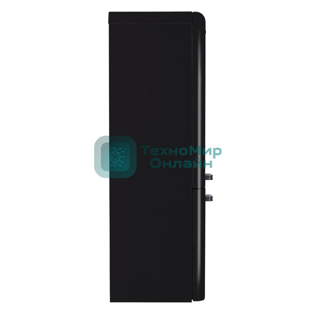 Холодильник Maunfeld MFF186NFRB черный двухкамерный 181/71л морозилка снизу, No Frost