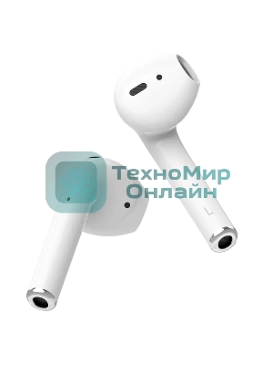 Наушники TWS Hoco EW41 белый, вкладыши, Bluetooth, до 7 ч.