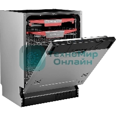 Встраиваемая посудомоечная машина Kuppersberg GLM 6081, черный, 59.8 см, 14 компл., 49 дБ, класс A+++