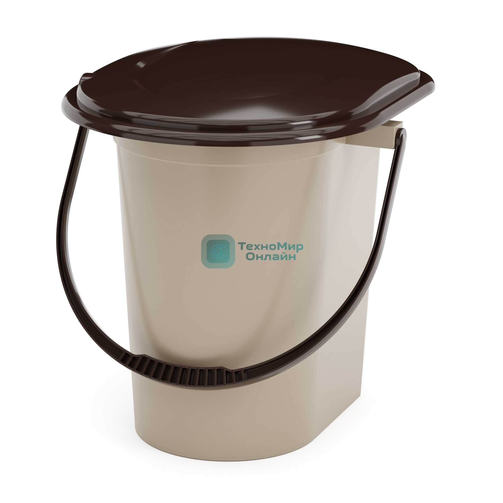 Ведро-туалет Альтернатива М1526 17л бежевый