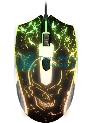 Комплект клавиатура+мышь Defender Aura MKP-117 проводной, USB, 2400 DPI, черный