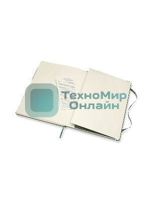 Блокнот Moleskine CLASSIC QP090K15 XLarge 190х250 мм 192 стр. линейка твердая обложка зеленый