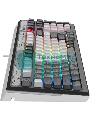 Клавиатура Bloody B950 проводная, USB Type-C, чёрный