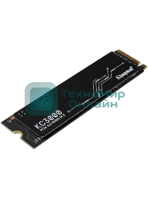 Накопитель SSD Kingston 512Gb M.2 KC3000 SKC3000S/512G (PCI-E 4.0 x4, up to 7000/3900Mbs, 3D TLC, NVMe, 400TbW, Phison E18, 22х80мм, LP heatsink)