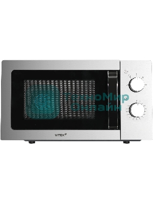 Микроволновая печь Vitek VT-MW1420 черный, 20 л, 700 Вт, переключатели — поворотный механизм