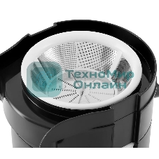 Соковыжималка Hyundai HY-JE1625 чёрный/зелёный, центробежная, 500 Вт, 400 мл, механическое