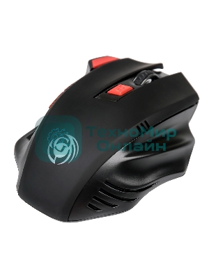 Мышь беспроводная Dialog Gan-Kata MRGK-14UR черный, 1600 dpi, радиоканал, USB, кнопки - 6