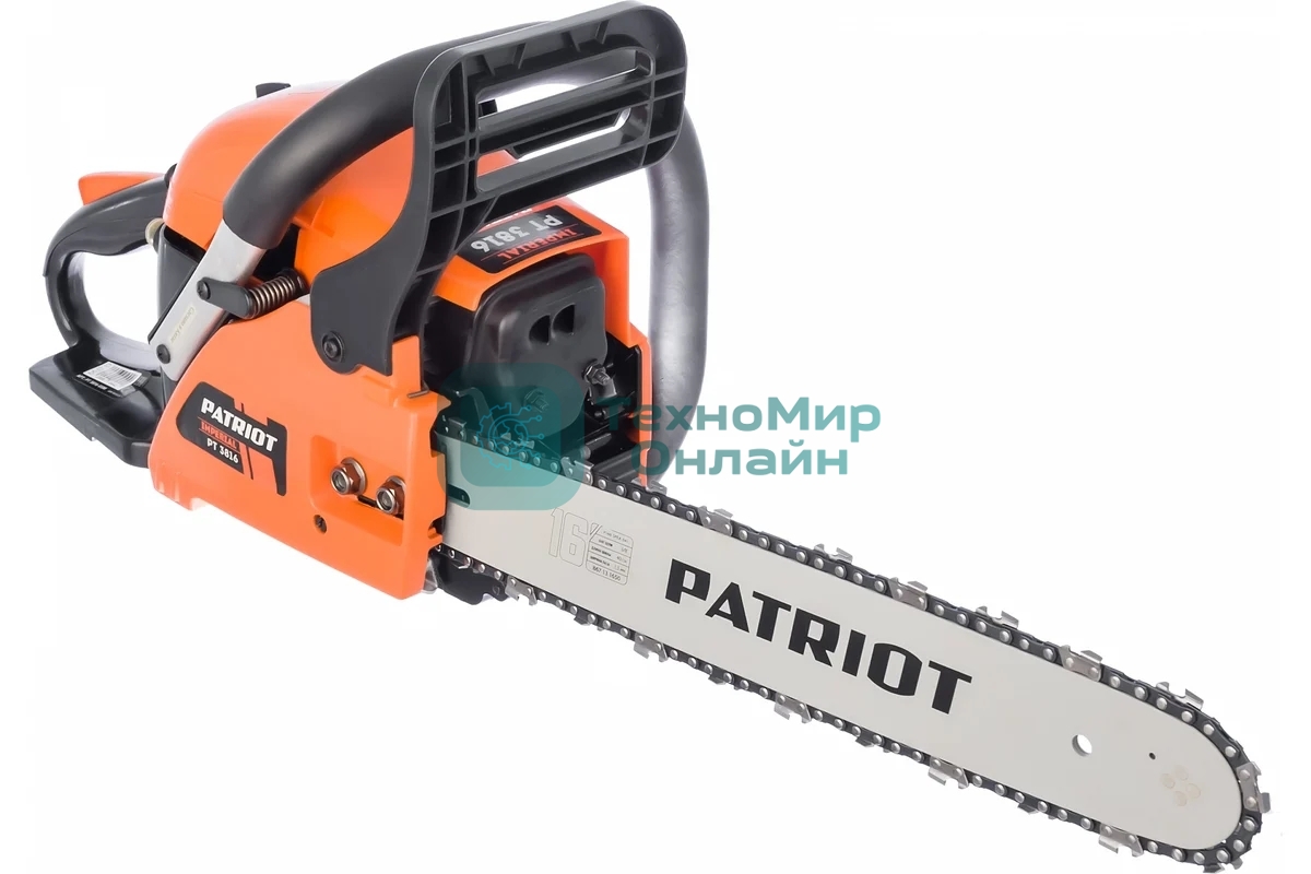 Бензопила Patriot PT 3816 Imperial 1500Вт 2л.с. дл.шин.:40см