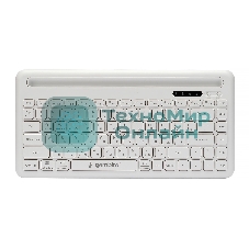 Клавиатура беспроводная Gembird KBW-8, 84кл, подставка для телефона, BT 5.1, белая