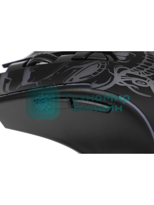 Мышь проводная Defender Bulletstorm GM-928 черный, 7200 dpi, USB, кнопки - 7