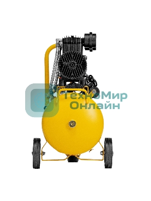 Компрессор безмасл. малошумный Denzel DLP-950/24, 950 Вт, 24 л, 2850 об/мин, 170 л/мин