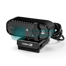 Веб-камера ExeGate Stream C938 2K AF (5Мп, 2560х1440, 1440P, 30fps, автоматический фокус, защитная шторка, 4-линзовый объектив, микрофон с шумоподавлением, универсальное крепление, отверстие под штатив, USB, кабель 1,5 м, Windows 7/8/10/11, Mac OS 10.6 и выше, Chrome OS, Android 5.0 и выше, черная, RTL)