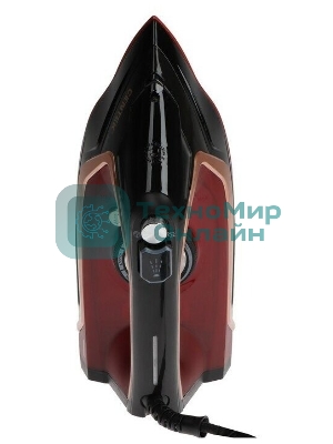 Утюг Centek CT-2313 красный, 2400 Вт, 50 г/мин, 185 г/мин, 350 мл
