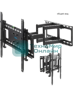 Кронштейн Kromax ATLANTIS-80 черный для LED/LCD телевизоров 32