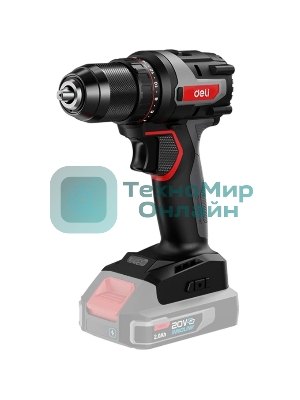 Дрель-шуруповерт Deli DE-DZ20-1, 20 В, 0 Ач, 50 Нм, бесщеточный